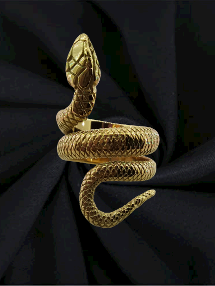  змия златен пръстен 1