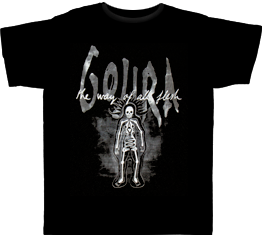 Метъл тениска Gojira The Way of All Flesh с щампа на скелет