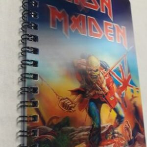 3D Тефтер на Iron Maiden с Еди - холограмен - Hover Image