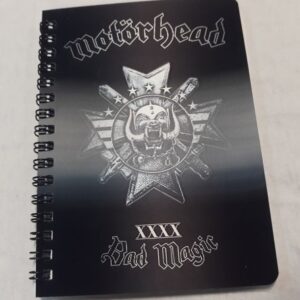 Тефтер Motörhead 3D Snaggletooth с череп и спирала