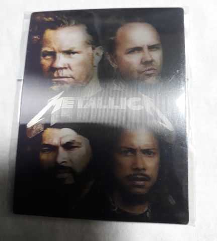Магнит за хладилник Metallica с 3D холограма - Image 2