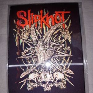 Магнит за хладилник Slipknot с 3D холограма и черепи