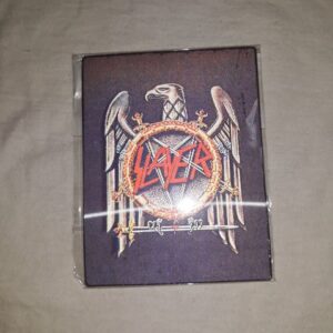 Магнит за хладилник Slayer с 3D холограма на логото с орел