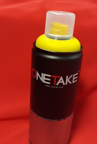 графитни спрейове за рисуване върху стени One Take Dark Yellow 400ml