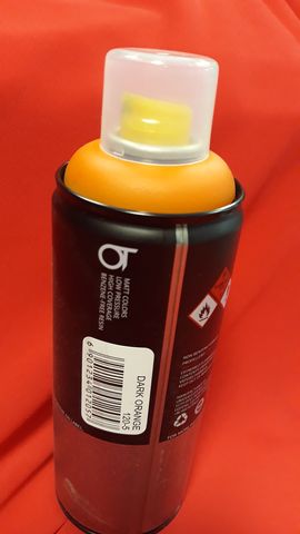 Графити спрей боя за рисуване Dark Orange - Image 3