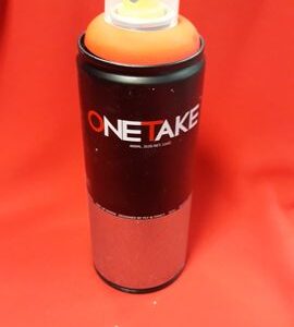 професионална спрей боя за рисуване на графити One Take 400ml Red Fluorescent