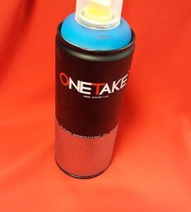 спрей за графити с флуоресцентен син цвят One Take Blue Fluorescent 400ml