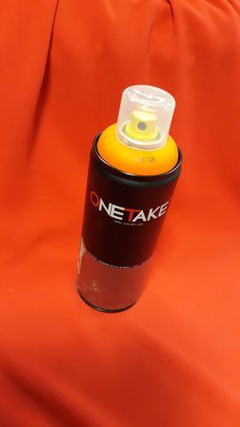 спрей за графити с флуоресцентен оранжев цвят One Take 400ml