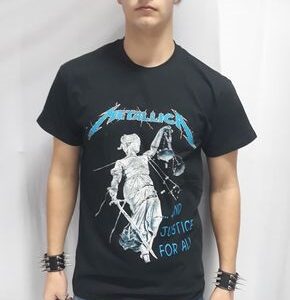 Тениска Metallica ...And Justice for All Vintage Art