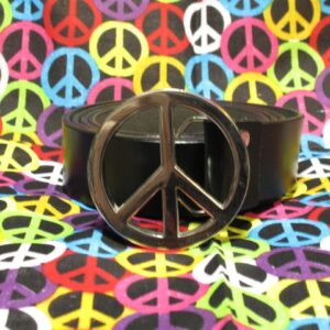 колан от естествена кожа Peace