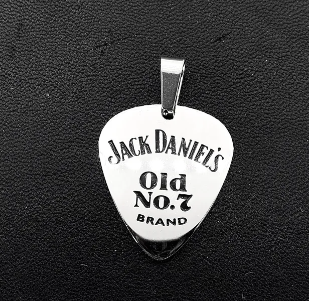 Медальон Jack Daniel's от медицинска стомана 316L тип перце