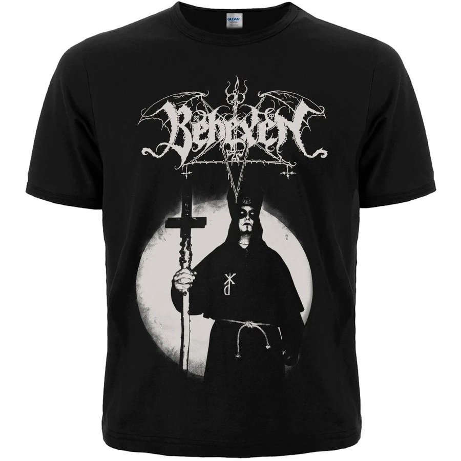 тениска Behexen By the Blessing of Satan с окултен дизайн