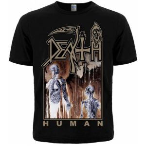Метъл тениска Death Human черна с оригинална обложка