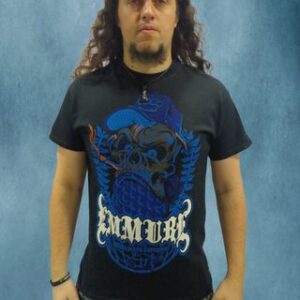 Тениска Emmure Red Target Skull с профил на череп и червена мишена