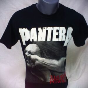 Черна метъл тениска Pantera с щампа от албума Vulgar Display of Power