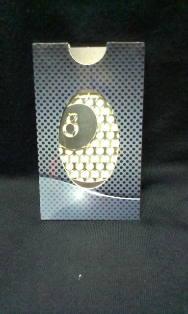 Метален гриндер карта 8 Ball със сребрист финиш - Image 3