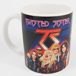 Фото чаша с Twisted Sister с логото на групата и лика на Дий Снайдър