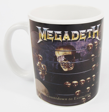 Фото чаша с Megadeth - "Countdown to Extinction" - Image 3
