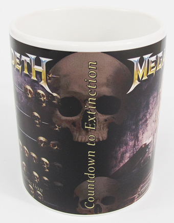 Фото чаша с Megadeth - "Countdown to Extinction" - Image 2