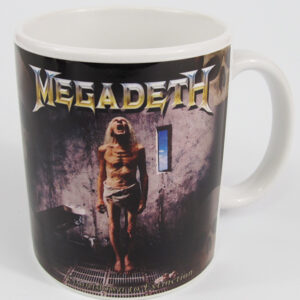 Фото чаша с Megadeth с обложката на Countdown to Extinction