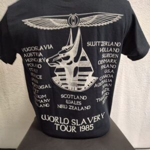 Тениска Iron Maiden Powerslave Tour 1985 - Hover Image