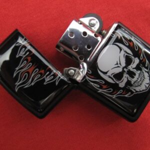 Бензинова запалка Zippo с череп Ghost Rider - Hover Image