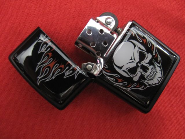 Бензинова запалка Zippo с череп Ghost Rider - Image 2