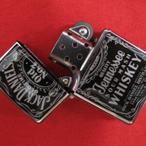 Бензинова запалка Jack Daniel's – Сребрист хром - Hover Image