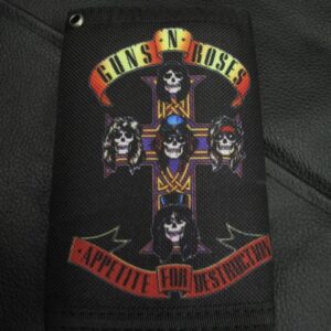 Портмоне на Guns N Roses от здрав плат