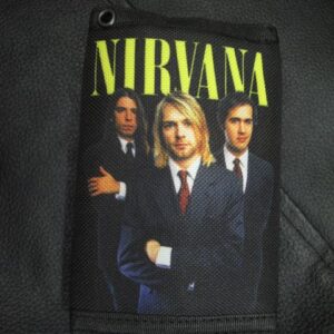 Текстилен портфейл Nirvana с групата