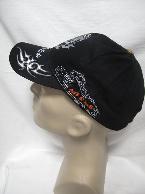 Мъжка шапка с козирка и пламъци – Biker Style - Image 2