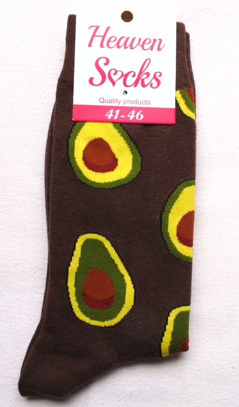 Памучни чорапи с авокадо Heaven Socks (размер 41-46) - Image 3