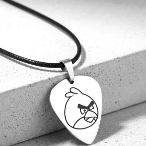 Унисекс медальон с Angry Birds от медицинска стомана 316L