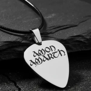 Унисекс медальон Amon Amarth от медицинска стомана 316L тип перце