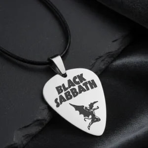 Медальон Black Sabbath от медицинска стомана 316L тип перце