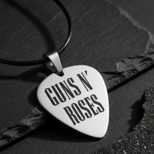 Медальон Guns N' Roses от медицинска стомана 316L тип перце