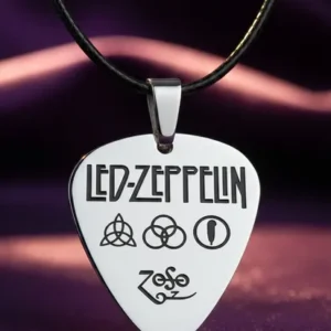 Медальон Led Zeppelin от медицинска стомана 316L тип перце