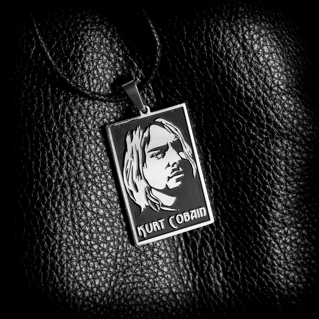 Медальон Кърт Кобейн Nirvana - Image 2