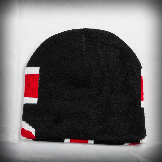 Плетена рок шапка с британския флаг Union Jack - Image 4