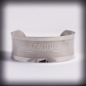 Метална гривна Metallica от медицинска стомана
