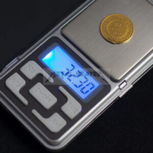 Прецизна цифрова везна „Pocket Scale“ – професионален модел за бижута и билки - Hover Image