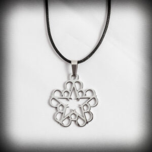 Медальон „BVB Pentagram Logo“ от стомана - Hover Image
