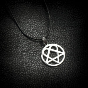 Медальон Хартаграм (Heartagram) на групата HIM от стомана