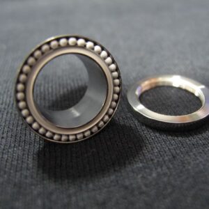 Луксозен стоманен флеш 14 мм с перленобял декоративен борд - Hover Image