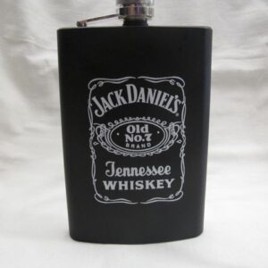 стоманено метално шише на Jack Daniel's черно матово