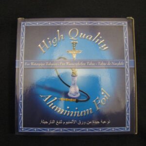Опаковка фолио за наргиле с дупки High Quality Aluminium Foil в синя кутия