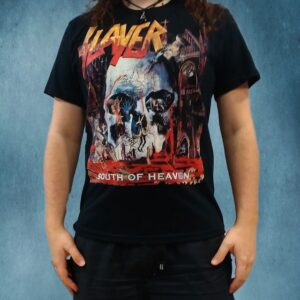 Метъл тениска Slayer - South of Heaven черна с обложката на албума