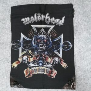 Мешка Motorhead с логото на групата и железен кръст