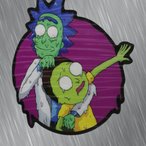 3D Стикер за Кола Рик и Морти - Rick and Morty - Hover Image