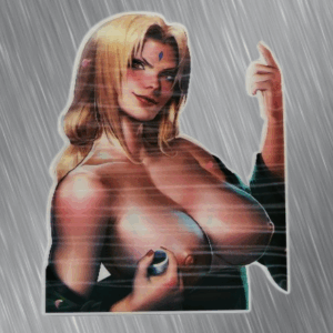 3D Стикер за Кола Цунаде (Tsunade) - Еротичен - Hover Image